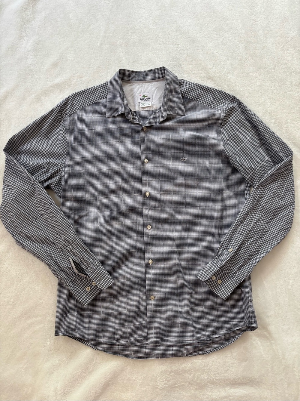 Lacoste slim tailored fit button down